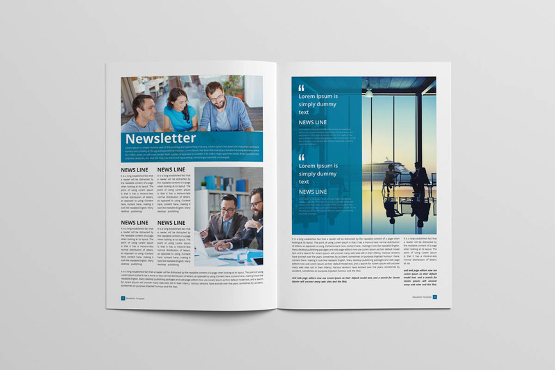 Newsletter V.1 Corporate Identity Template - Features Image 3
