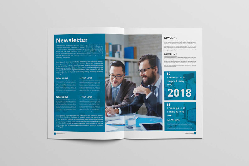 Newsletter V.1 Corporate Identity Template - Features Image 4