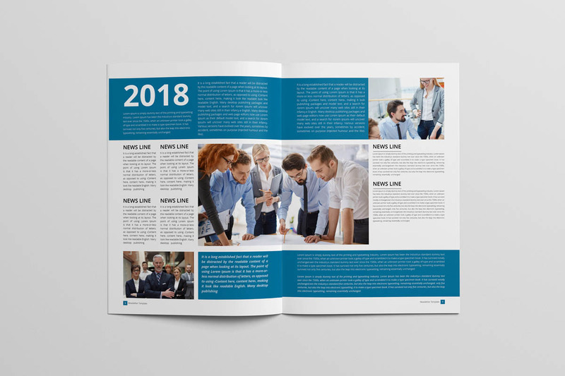 Newsletter V.1 Corporate Identity Template - Features Image 5