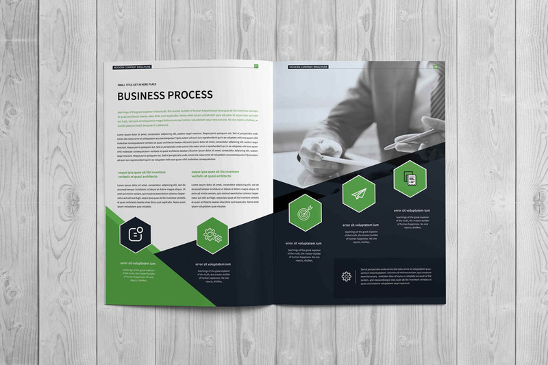 Company Profile Brochure Corporate Identity Template - Features Image 3
