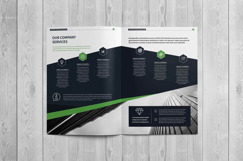 Company Profile Brochure Corporate Identity Template - Features Image 5
