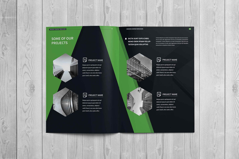 Company Profile Brochure Corporate Identity Template - Features Image 8