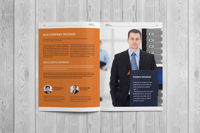 Company Profile Brochure Corporate Identity Template - Features Image 10