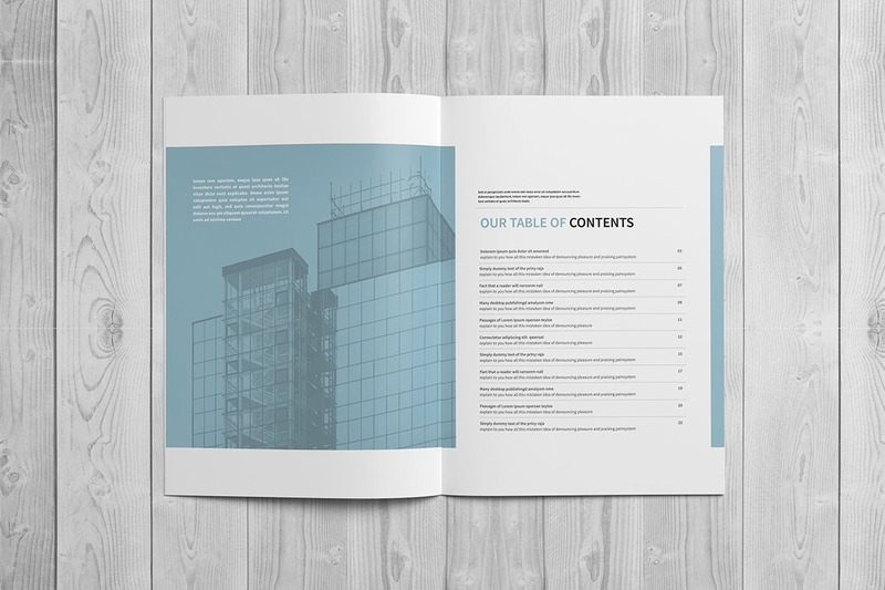 Company Profile Brochure Corporate Identity Template - Features Image 9