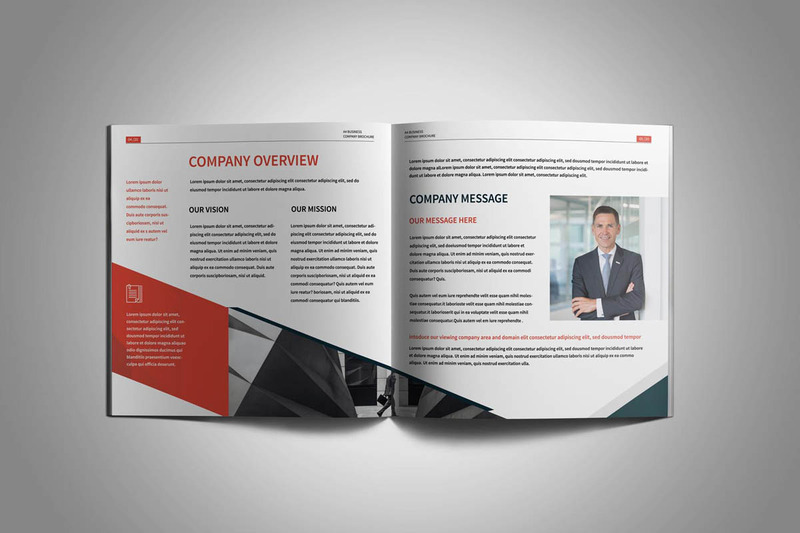 Square Brochure Corporate Identity Template - Features Image 2
