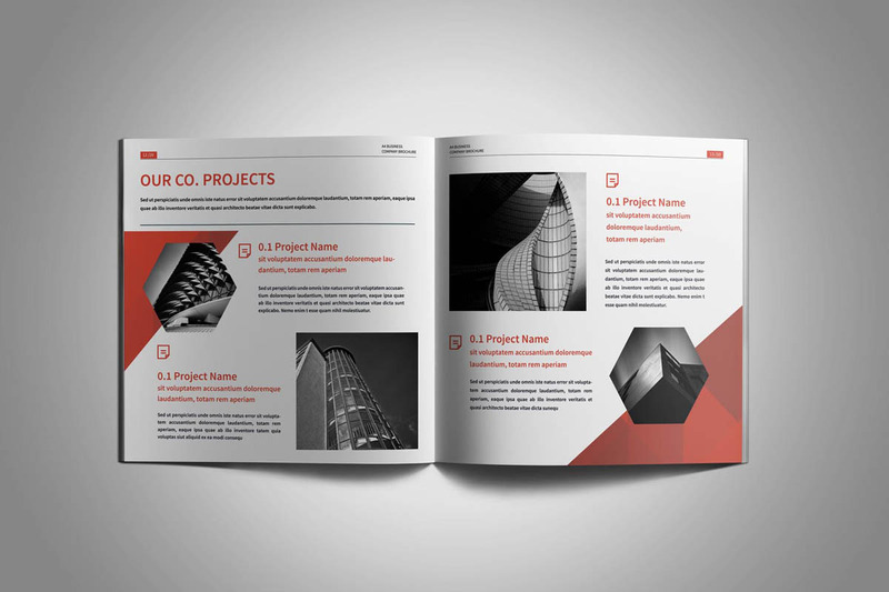 Square Brochure Corporate Identity Template - Features Image 6