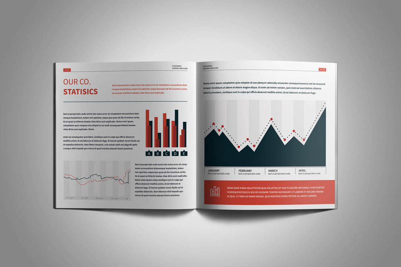 Square Brochure Corporate Identity Template - Features Image 7