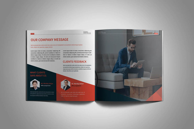 Square Brochure Corporate Identity Template - Features Image 9
