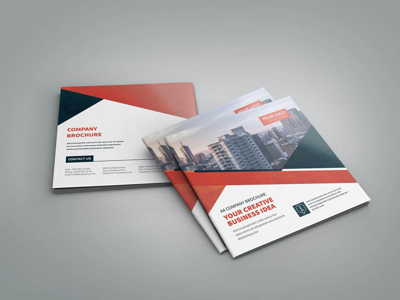 Square Brochure Corporate Identity Template - Features Image 10