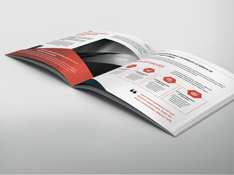 Square Brochure Corporate Identity Template - Features Image 12