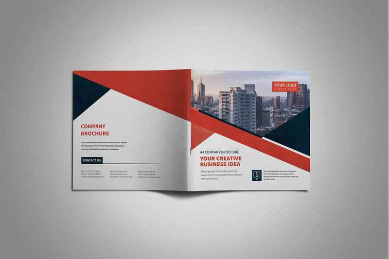 Square Brochure Corporate Identity Template - Features Image 14