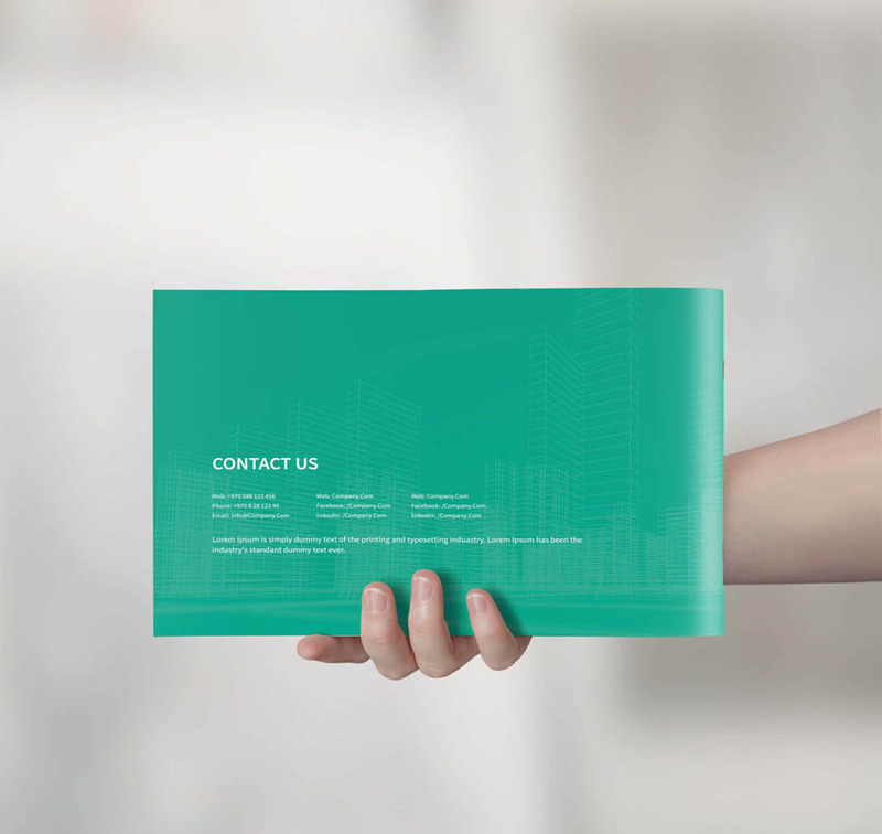 Brochure commerciale - Modèle d'identité d'entreprise - Caractéristiques de l’image 1