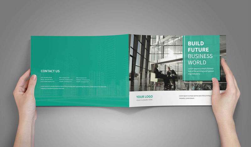 Brochure commerciale - Modèle d'identité d'entreprise - Caractéristiques de l’image 3
