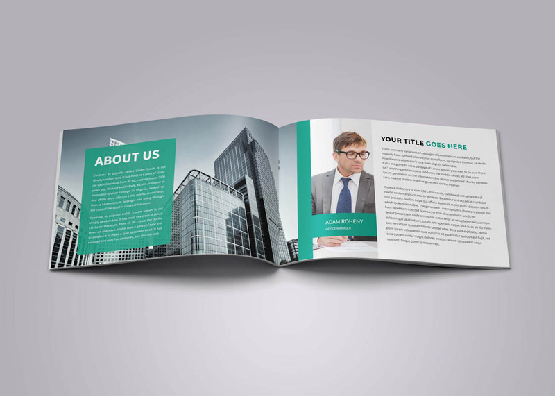 Brochure commerciale - Modèle d'identité d'entreprise - Caractéristiques de l’image 4