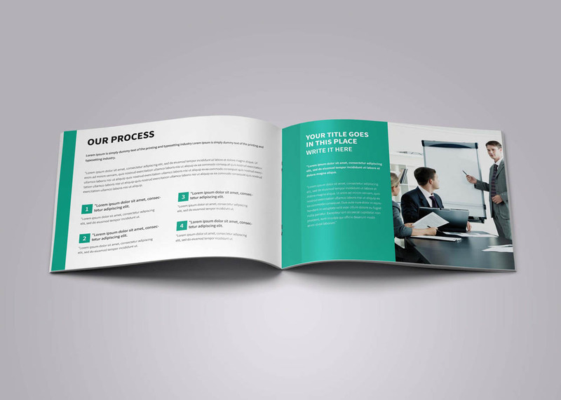 Brochure commerciale - Modèle d'identité d'entreprise - Caractéristiques de l’image 6