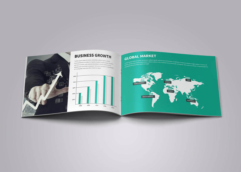 Brochure commerciale - Modèle d'identité d'entreprise - Caractéristiques de l’image 8