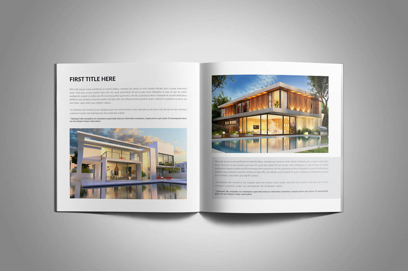 Architecture Catalog Brochure Corporate Identity Template - Features Image 5