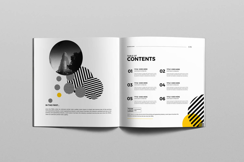 Square Company Profile - Corporate Identity Template - Features Image 2