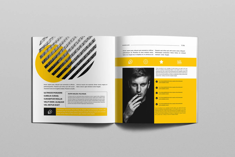 Square Company Profile - Corporate Identity Template - Features Image 4