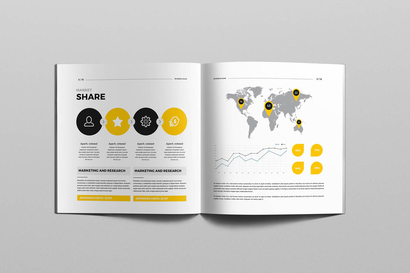 Square Company Profile - Corporate Identity Template - Features Image 5