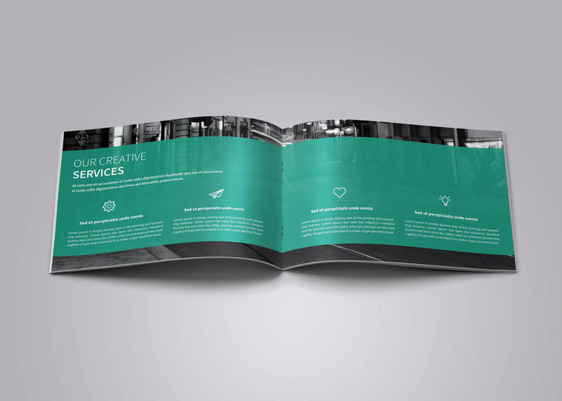 A5 Business Brochure Corporate Identity Template - Features Image 4