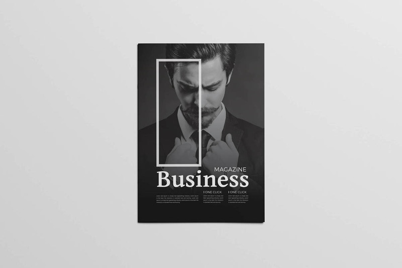 Business Magazine Template - Features Image 1