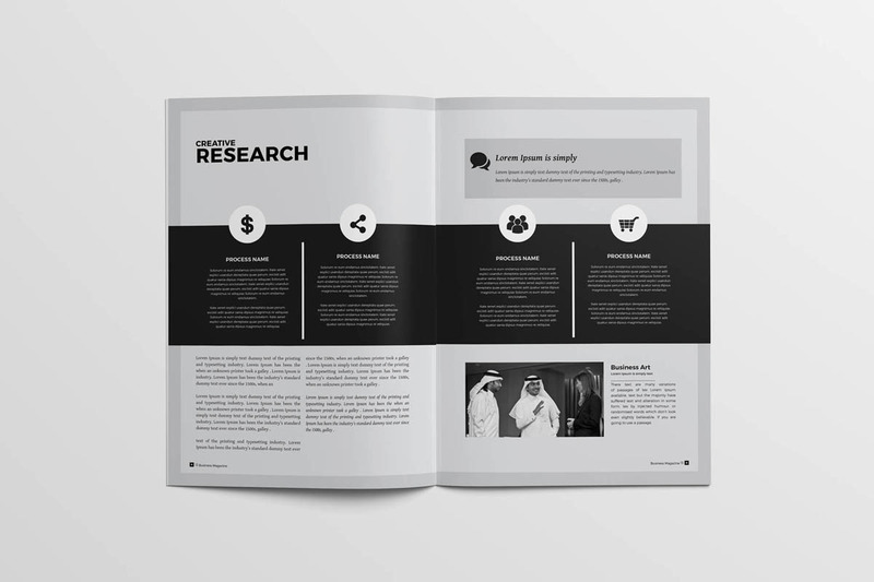 Business Magazine Template - Features Image 8