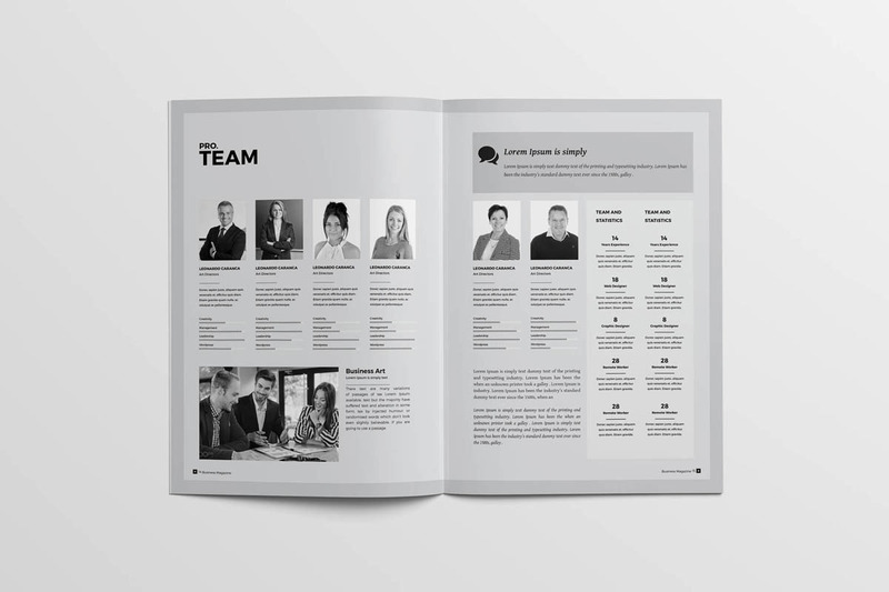 Business Magazine Template - Features Image 9
