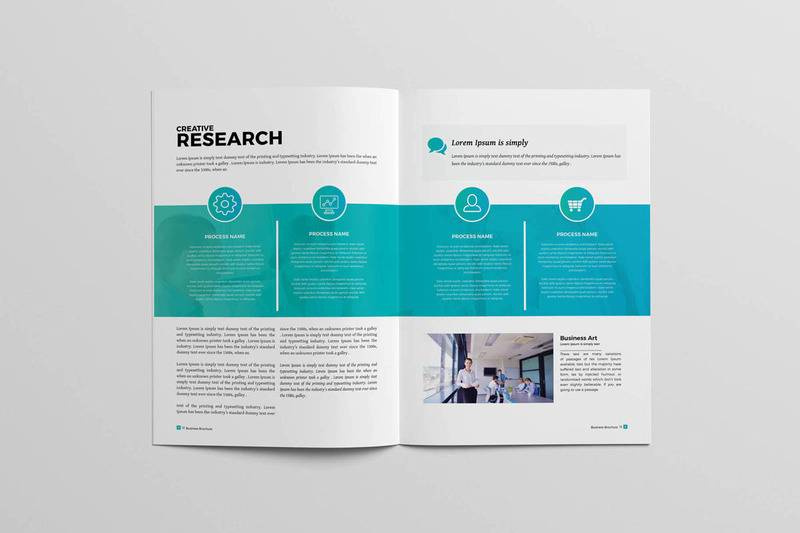 Business Brochure 28 Pages Magazine Template - Features Image 4