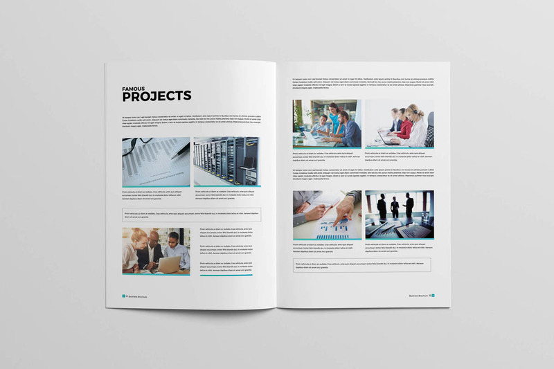 Business Brochure 28 Pages Magazine Template - Features Image 10
