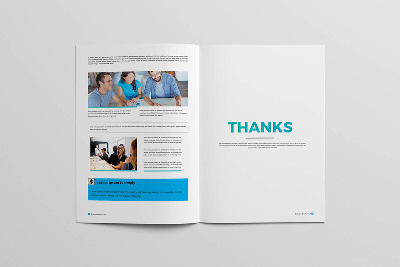 Business Brochure 28 Pages Magazine Template - Features Image 11