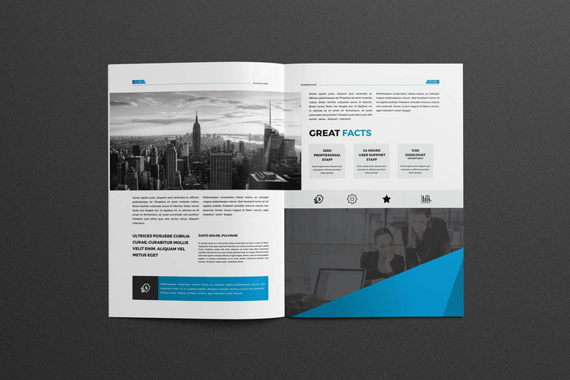 Company Profile Brochure Corporate Identity Template - Features Image 4