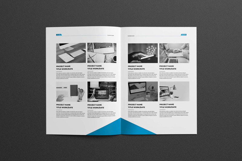 Company Profile Brochure Corporate Identity Template - Features Image 8