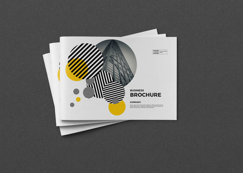 A5 Business Brochure Corporate Identity Template - Features Image 1