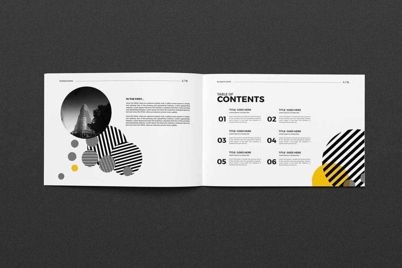 A5 Business Brochure Corporate Identity Template - Features Image 3
