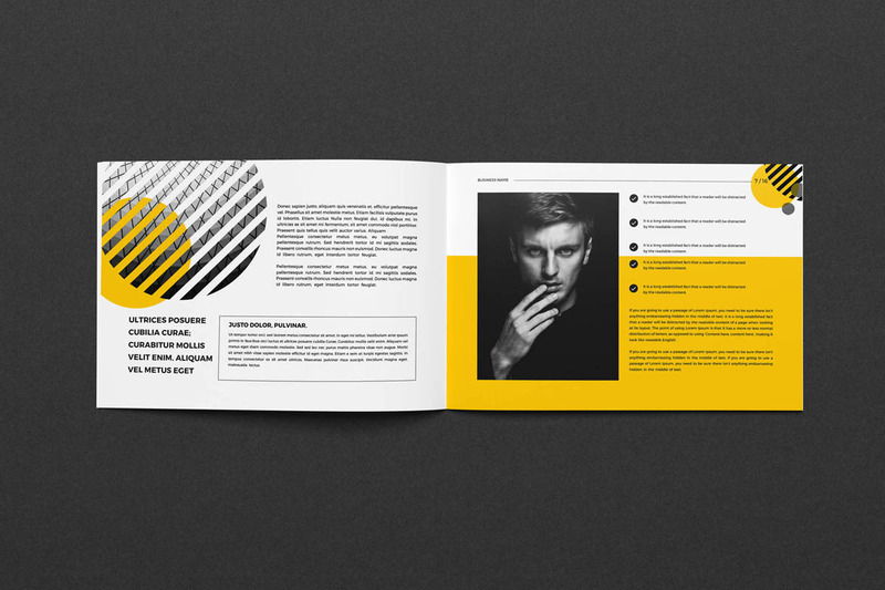 A5 Business Brochure Corporate Identity Template - Features Image 5
