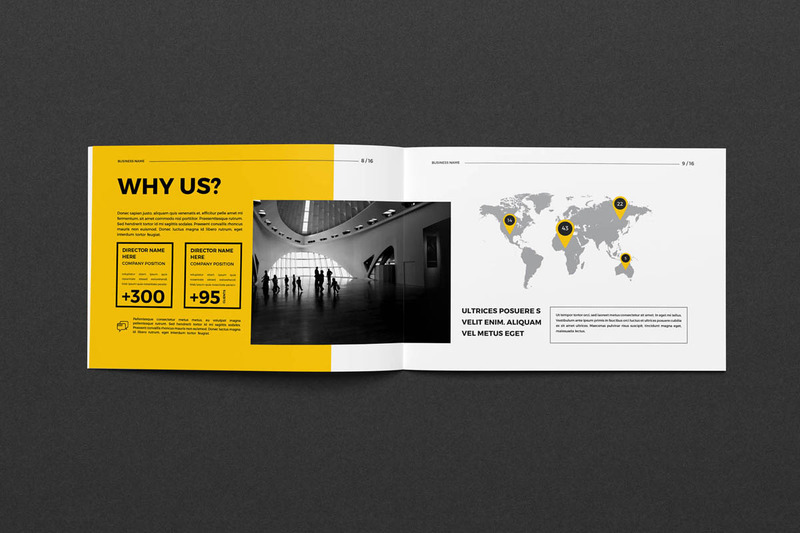 A5 Business Brochure Corporate Identity Template - Features Image 6