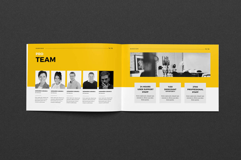 A5 Business Brochure Corporate Identity Template - Features Image 9