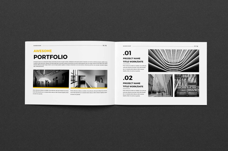 A5 Business Brochure Corporate Identity Template - Features Image 10