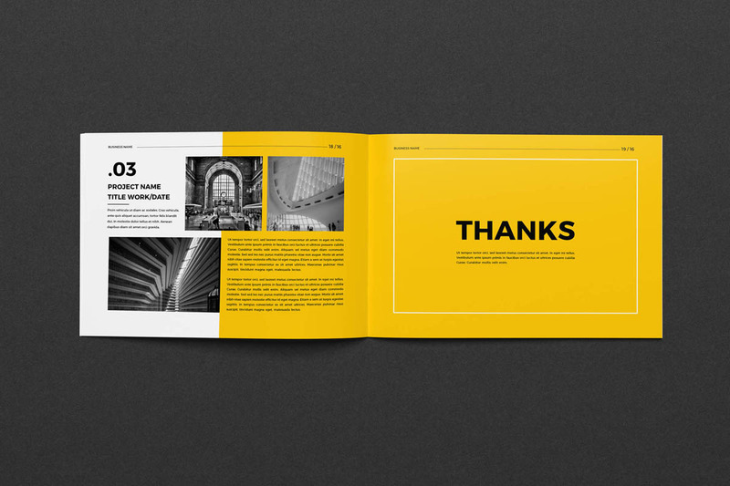 A5 Business Brochure Corporate Identity Template - Features Image 11