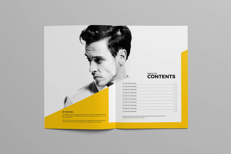 Business Brochure Corporate Identity Template - Features Image 1