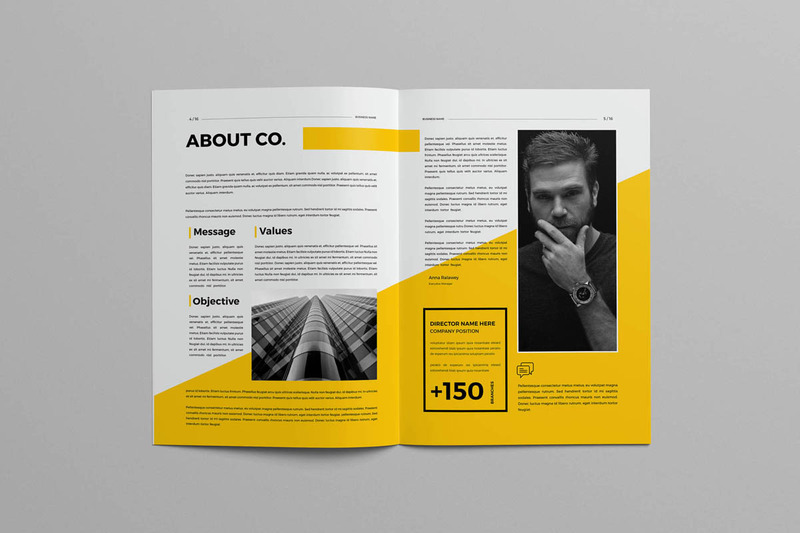 Business Brochure Corporate Identity Template - Features Image 3