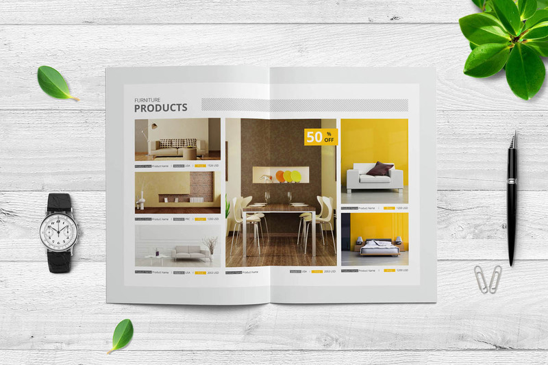 Product Catalog Corporate Identity Template - Features Image 4