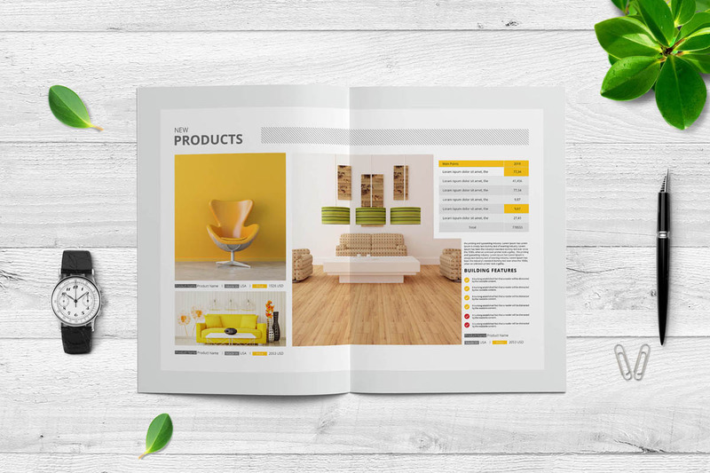 Product Catalog Corporate Identity Template - Features Image 5