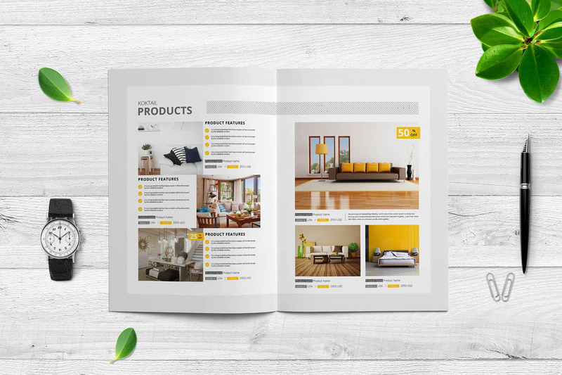 Product Catalog Corporate Identity Template - Features Image 8