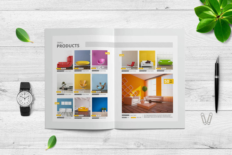 Product Catalog Corporate Identity Template - Features Image 9