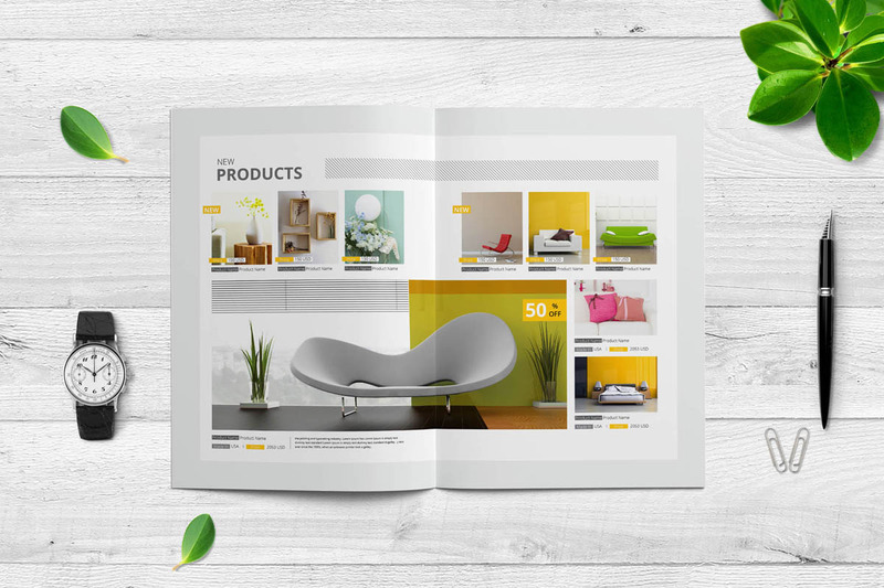 Product Catalog Corporate Identity Template - Features Image 11
