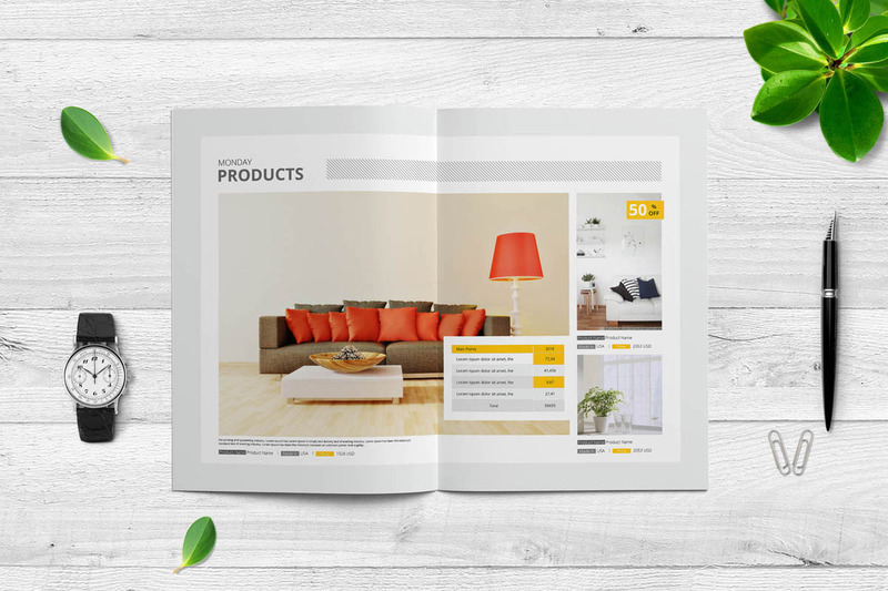 Product Catalog Corporate Identity Template - Features Image 13