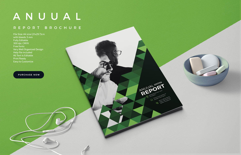 Annual Report - Corporate Identity Template - Features Image 1