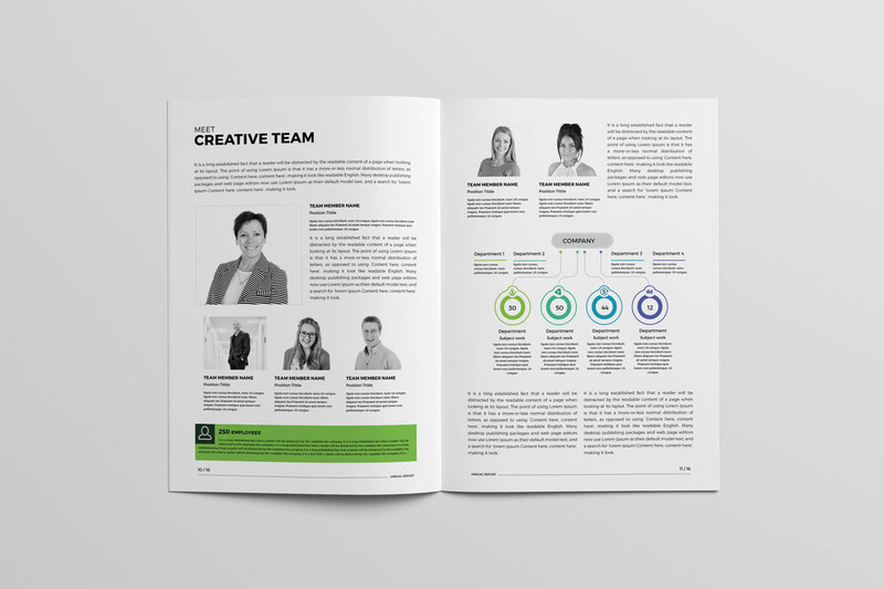Annual Report - Corporate Identity Template - Features Image 7